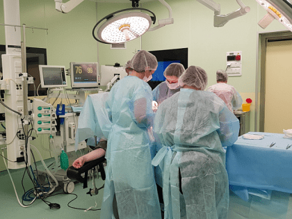 Врачи областного перинатального центра помогли во второй раз стать мамой тулячке с миомой матки