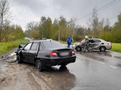 Четверо пострадавших госпитализированы после ДТП в тульском Скуратово