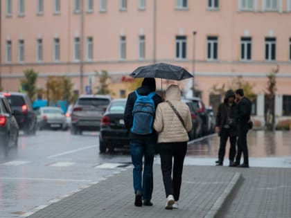 Кратковременный дождь и до +14℃ ожидается в Туле 1 мая