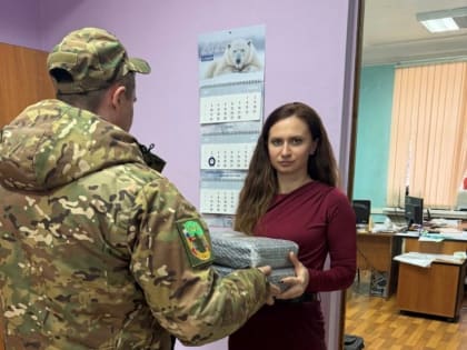 Дарья Герасимова встретилась с участником СВО