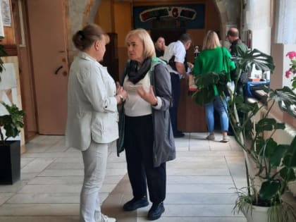 Надежда Козьякова приняла участие в приемке центров образования Пролетарского округа