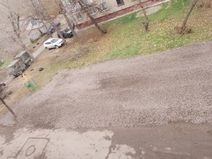 Благоустройство двора в Туле