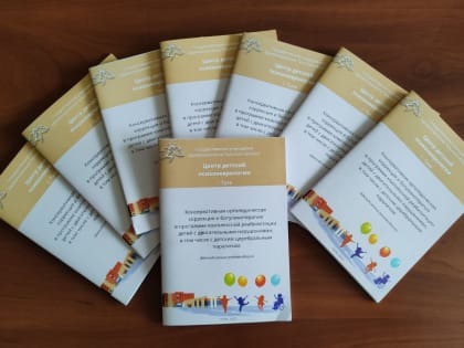 В ГУЗ ТО «Центр детской психоневрологии» разработали методические рекомендации