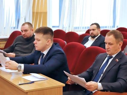 Александр Маринков принял участие в заседании Совета Тульской городской думы