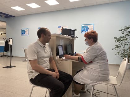 Рост, внутриглазное давление, сахар в крови и ЭКГ: в тульском ТРЦ открылся пункт диспансеризации