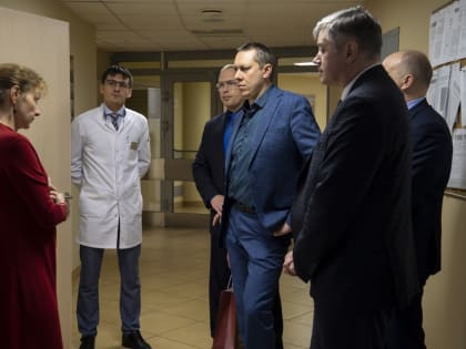 В гостях в Центре Алмазова