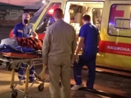 Пострадавшую в ДТП в Ефремове девушку привезли в Тулу вертолетом санавиации