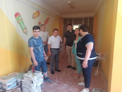 Анастасия Дементьева проверила ход работ по проекту «Народный бюджет»