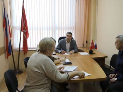 Алексей Эрк провел личный прием граждан