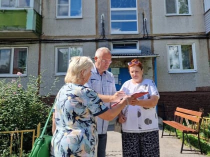 Владимир Суслин принял участие в приемке работ, выполненных по проекту «Наш город»