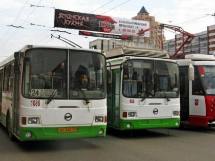 в Туле 20 сентября почти 100% всего общественного транспорта вышли на рейс