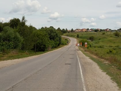 Начаты работы по реконструкции моста через р. Маловель в п. Одоев