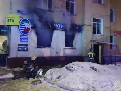 На улице Кирова в Туле сгорел легендарный магазин «Вишенка»