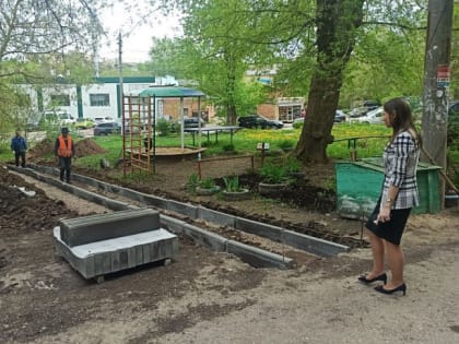 Анастасия Дементьева проверила прогресс работ в рамках тульского городского проекта "Наш город"