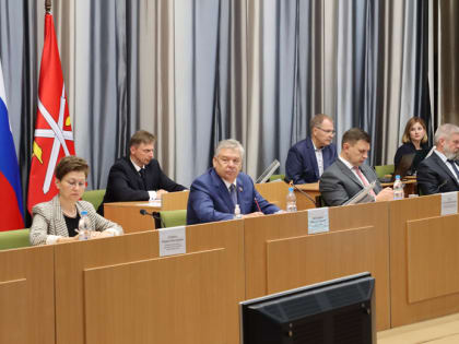 Николай Воробьев подвел итоги работы Думы в весенней сессии