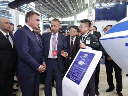 Делегация Тульской области в Китае посетила международную выставку достижений в области цифровой экономики
