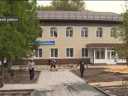 Капремонт поликлиники в Липках практически завершен