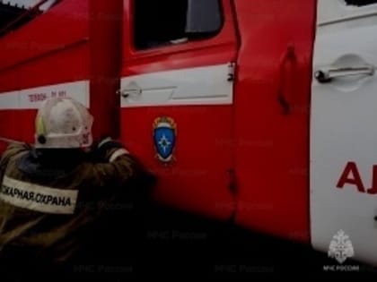 В Тепло-Огаревском районе сгорел гараж