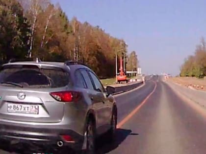 Под Тулой водитель не увидел проблемы во временной дорожной разметке