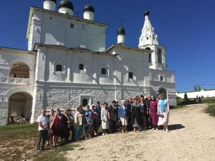Благодаря проекту «Своими глазами» ефремовцы побывали в святых местах Одоевского и Белевского районов