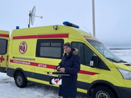 Тульские медики протестировали беспилотники для спасения пострадавших