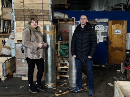 Иван Сычев оказал помощь в приобретении материалов для волонтеров