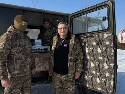 Иван Сычев: Каждая посылка помогает нашим защитникам выполнять боевые задачи более эффективно