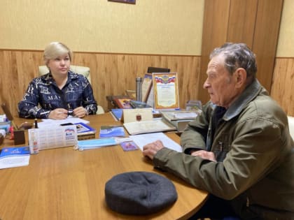 Марина Белькова провела личный прием жителей Кимовского района