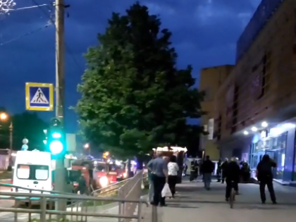 В тульском ТЦ «Демидовский» загорелась электрощитовая