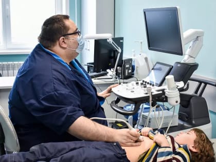 Современный УЗИ-аппарат появился в детской поликлинике на Оборонной в Туле