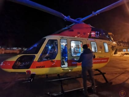 Жителя Плавска с инсультом доставили из Египта в Москву на вертолете санавиации