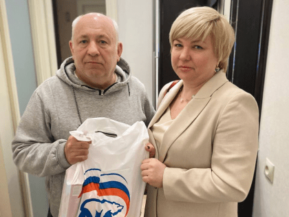 Кимовские единороссы в День памяти о Чернобыльской катастрофе навестили земляков-ликвидаторов