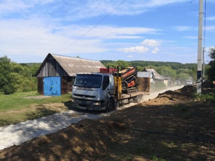 В дома жителей села Казначеево пришёл природный газ.