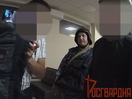 В Туле росгвардейцы задержали мужчину, укравшего в баре телефон