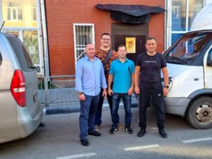 Дмитрий Шишкин принял участие в отправке гуманитарного груза в Луганск