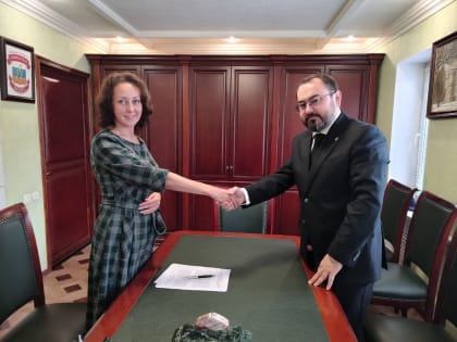 Состоялась рабочая встреча начальника Управления с президентом Тульской областной адвокатской палаты