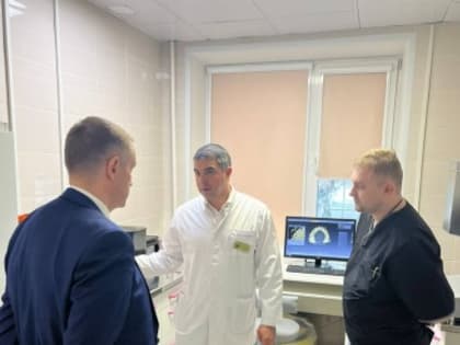 Визит ректора РязГМУ профессор, д.м.н. Р.Е. Калинина