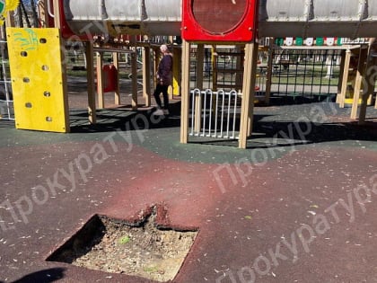 На детских площадках Богородицка нашли опасные нарушения
