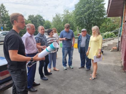 В округе Владимира Суслина прошли приемки работ, выполненных по ФСГС