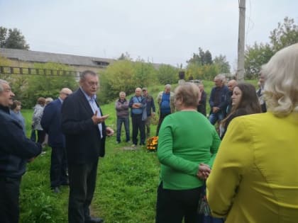 Сергей Харитонов провел встречу с коллективом Ясногорского водоканала