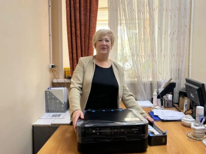 Тульский депутат Александр Швыков подарил цветной принтер дому культуры в поселке Иншинский