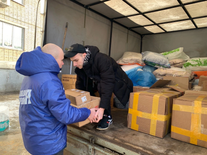 Молодогвардейцы Тульской области продолжают оказывать помощь в сборе дополнительной помощи нашим военнослужащим