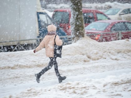 Гололедица и снег с дождем ожидают жителей Тульской области 20 декабря