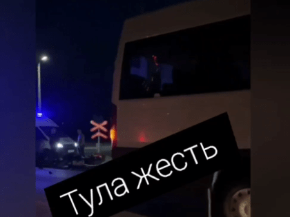 На ж/д переезде в тульском Плеханово сбили мотоциклиста