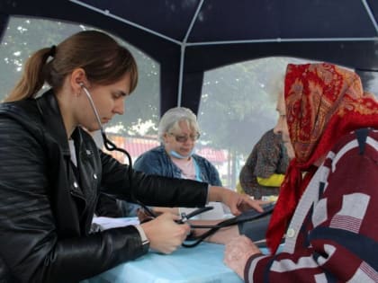 Шаг к здоровью: узловчане прошли медицинское экспресс-обследование