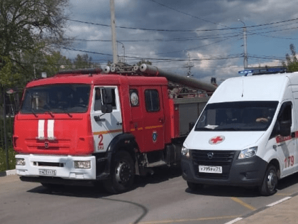 Совместные учения провели сотрудники тульского МЧС и Центра медицины катастроф