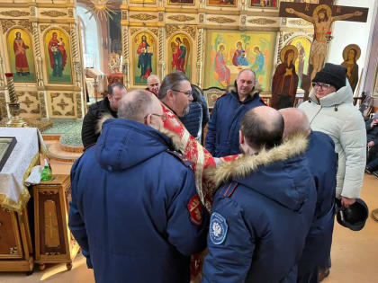 Утверждение новой храмовой иконы