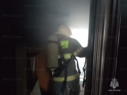 В Туле из пожара на улице Галкина спасли 4 человека