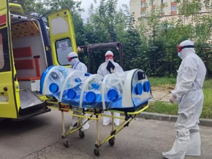 Тульские медики отработали эвакуацию пациента с особо опасной инфекцией