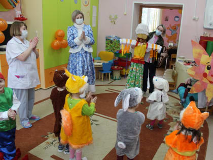 22.02.2023г. в ГУЗ «Тульский областной специализированный дом ребенка №1» состоялся праздник «Масленица к нам пришла!»